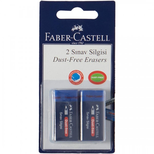 Faber-Castell No:24 Orta Boy Mavi Sınav Silgisi