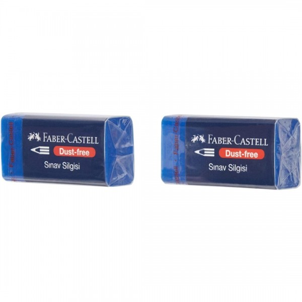 Faber-Castell No:24 Orta Boy Mavi Sınav Silgisi